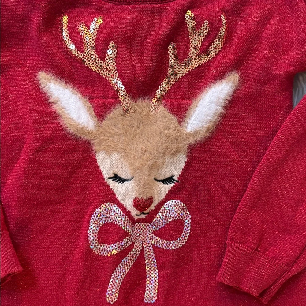 5 for $25🎈The children’s place reindeer tunic/dress